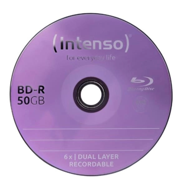 Blu ray 50gb 4x spindle 25pz - 5001124