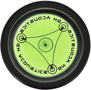 Acqua Livello di Precisione con Cassetta in Alluminio Spirit Level con Indicatore Bolle di Vapore per Regolazione del Livello per Lettura dei Dischi in Vinile - Nero - 30cm di Lunghezza - Bolle di Vapore Spirit.