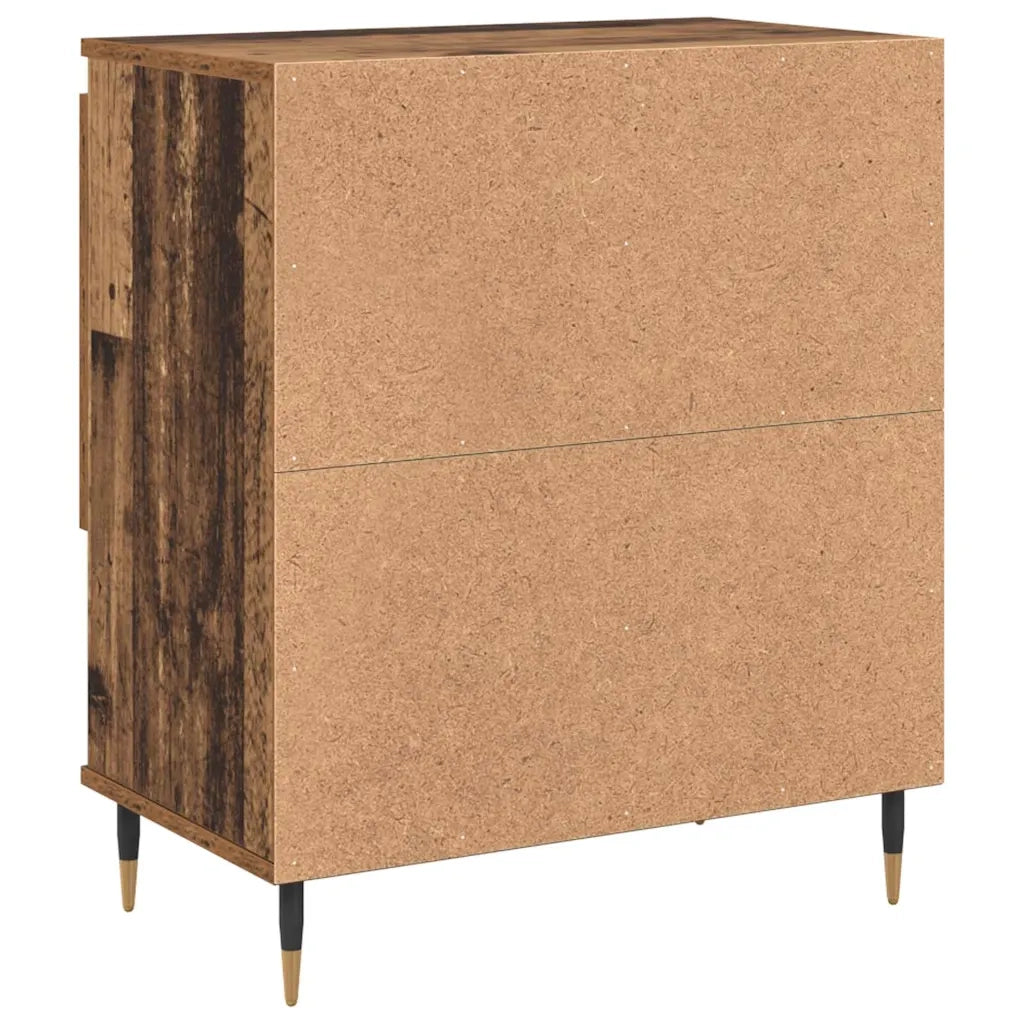 vidaXL Sideboards 2 pcs Legno vecchio 120 x 35 x 70 cm