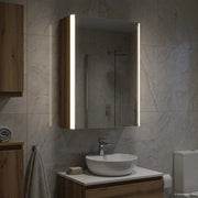 Mobiletto per specchio da bagno Rovere Artigianale