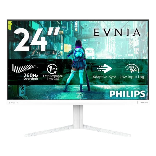 Monitor philips evnia led 23.8 wide 24m2n3201pl ips 1920x1080 240hz 1ms 300cd/m² 1000:1 hdmi dp gaming - 24M2N3201PL/00