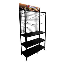 ESPOSITORE UTENSILERIA CON RIPIANI cm 100x40x170h - MADE IN ITALY