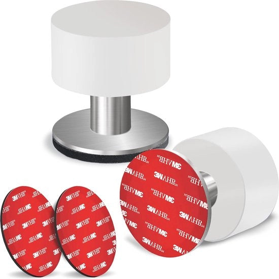 Stopper per porte autoadesivi con isolamento acustico - Protezione per muri e porte