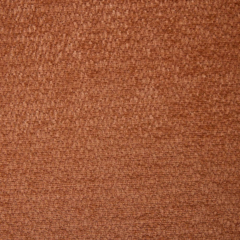 Sedia da Pranzo Imbottita in Chenille con Braccioli ¨C Xylo ¨C Arancione, Gambe in Metallo