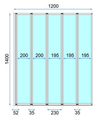 Schermo Vasca Rea Idea 120