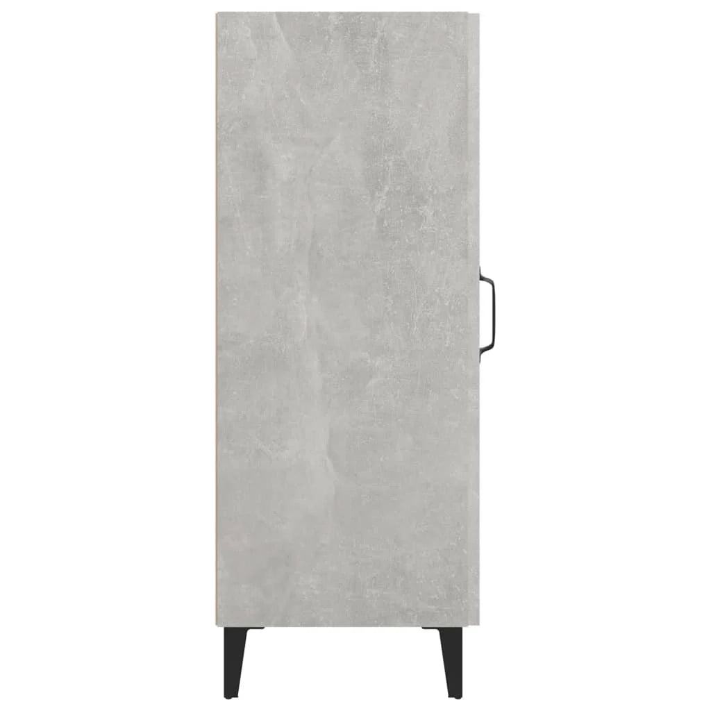 Buffet credenza cassettiera armadio mobile contenitore organizer per cucina soggiorno salotto 34,5 x 34 x 90 cm legno ingegnerizzato grigio 02_0031894