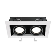 Faretto incasso soffitto Maytoni DL008-2-02-W 2xGU10 bianco