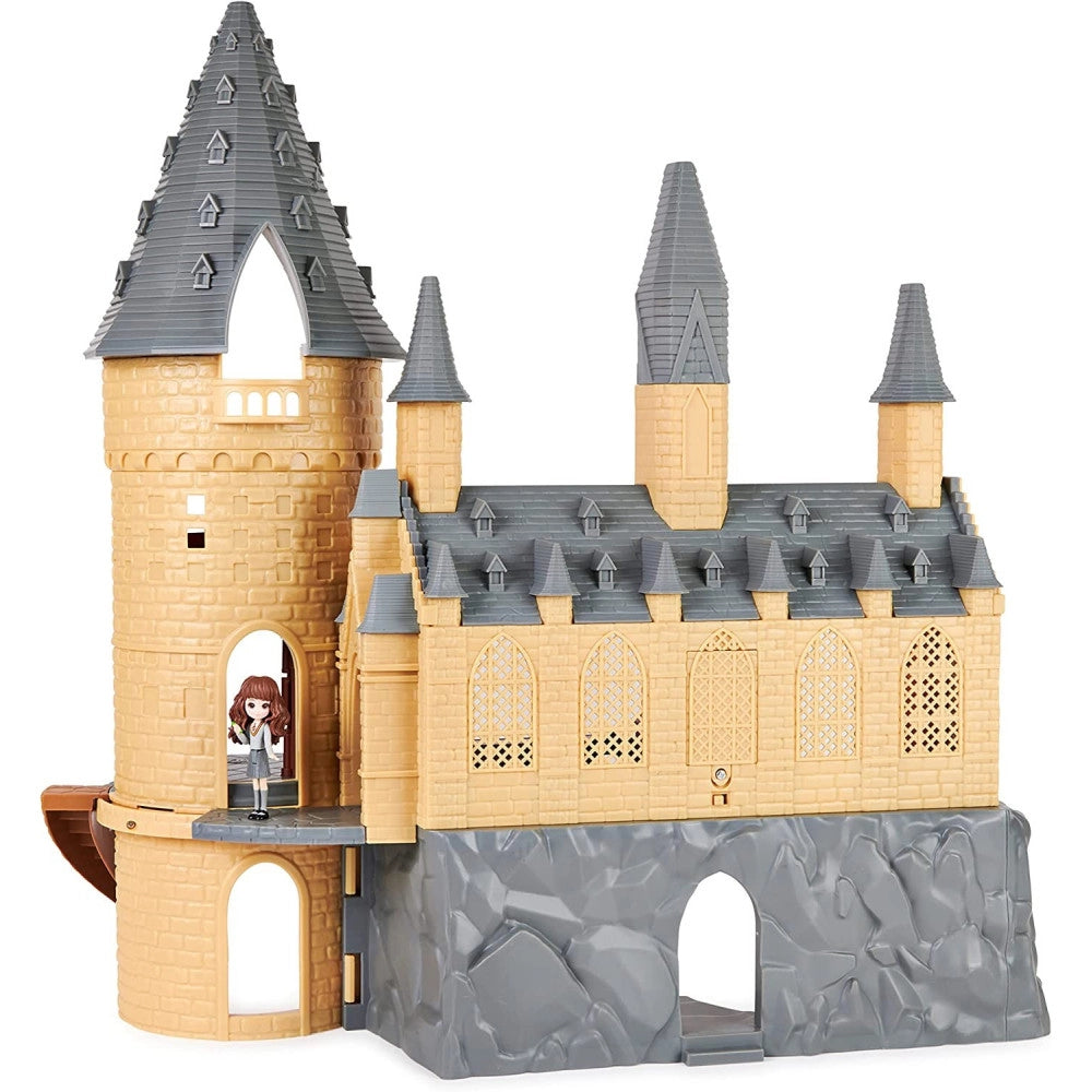 Trade Shop - Castello Di Hogwarts Harry Potter Con 12 Accessori Luci E Suoni Bambola Hermione -