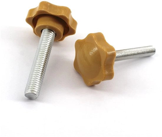 Viti a manovella a 10 pezzi - Maniglia a mano - Acciaio inossidabile - Anticorrosivo - M10x25 - Installazione facile - Maniglia a mano