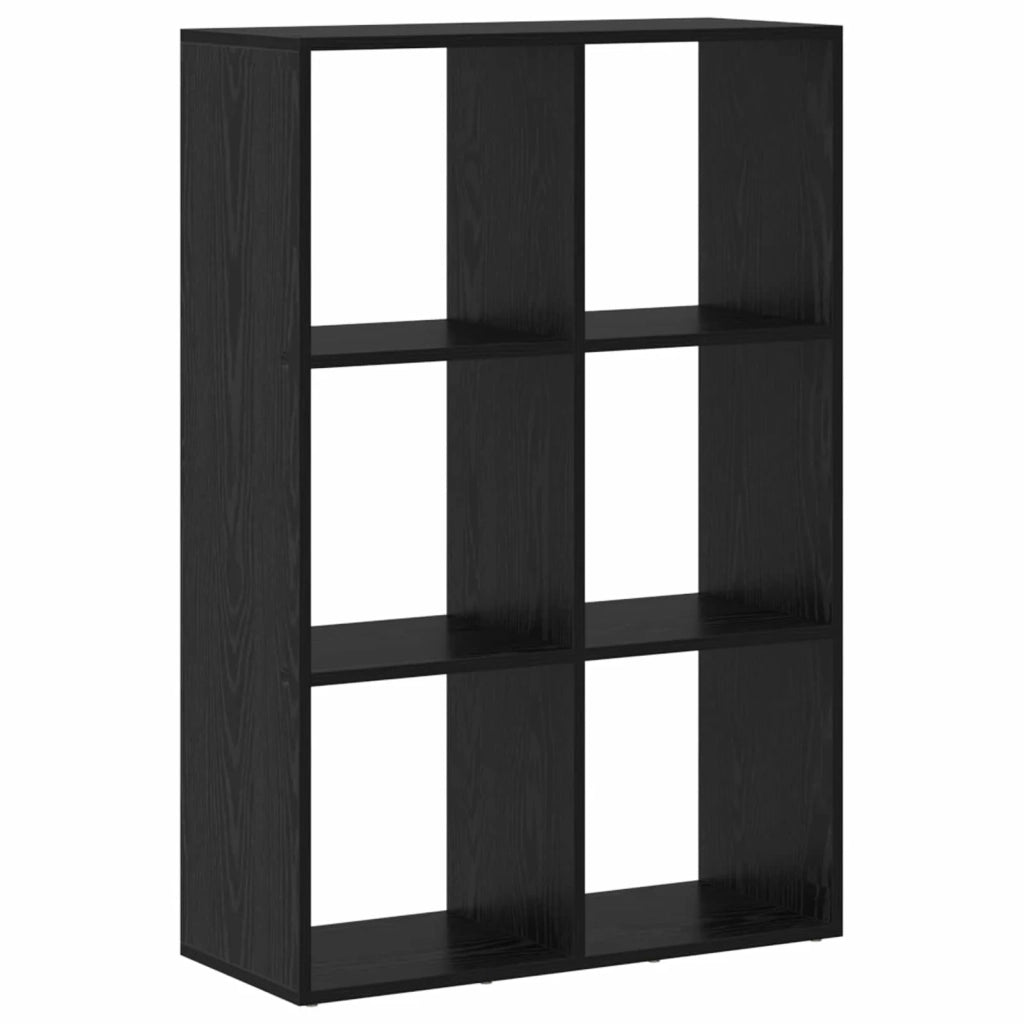 Armadio per Libri Rovere Nero 69,5 x 29 x 103,5 cm 879665