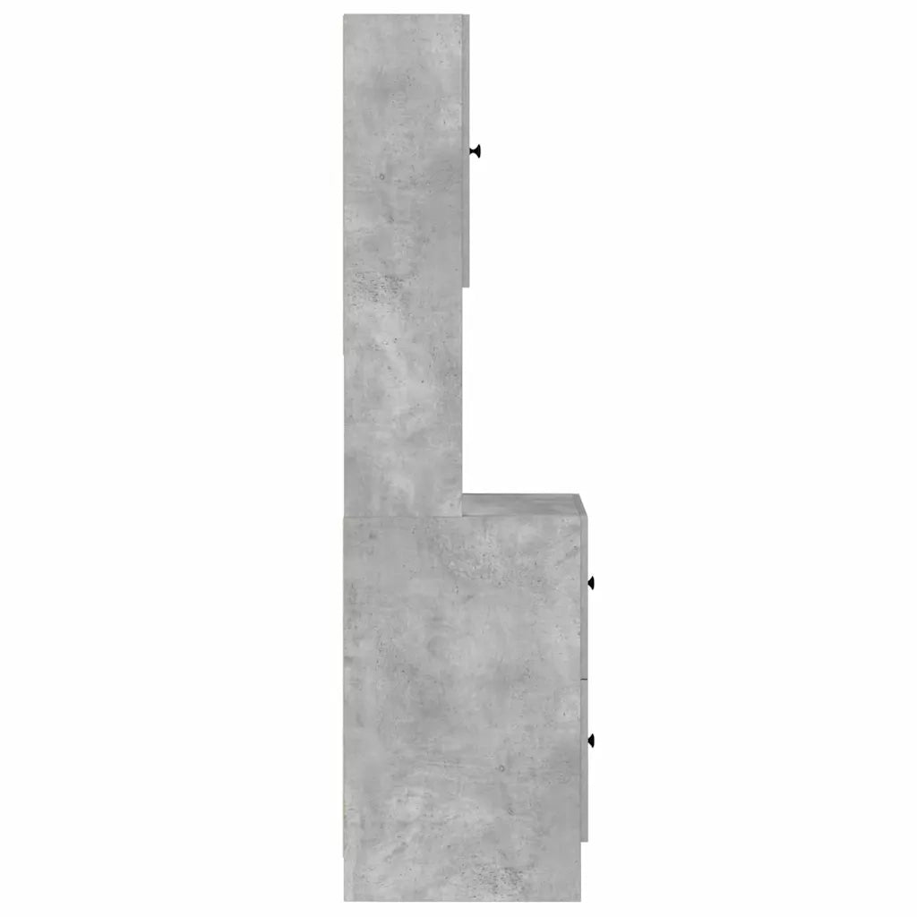 Mobile da cucina-Armadio da cucina Grigio 35 x 50 x 180 cm Legno multistrato