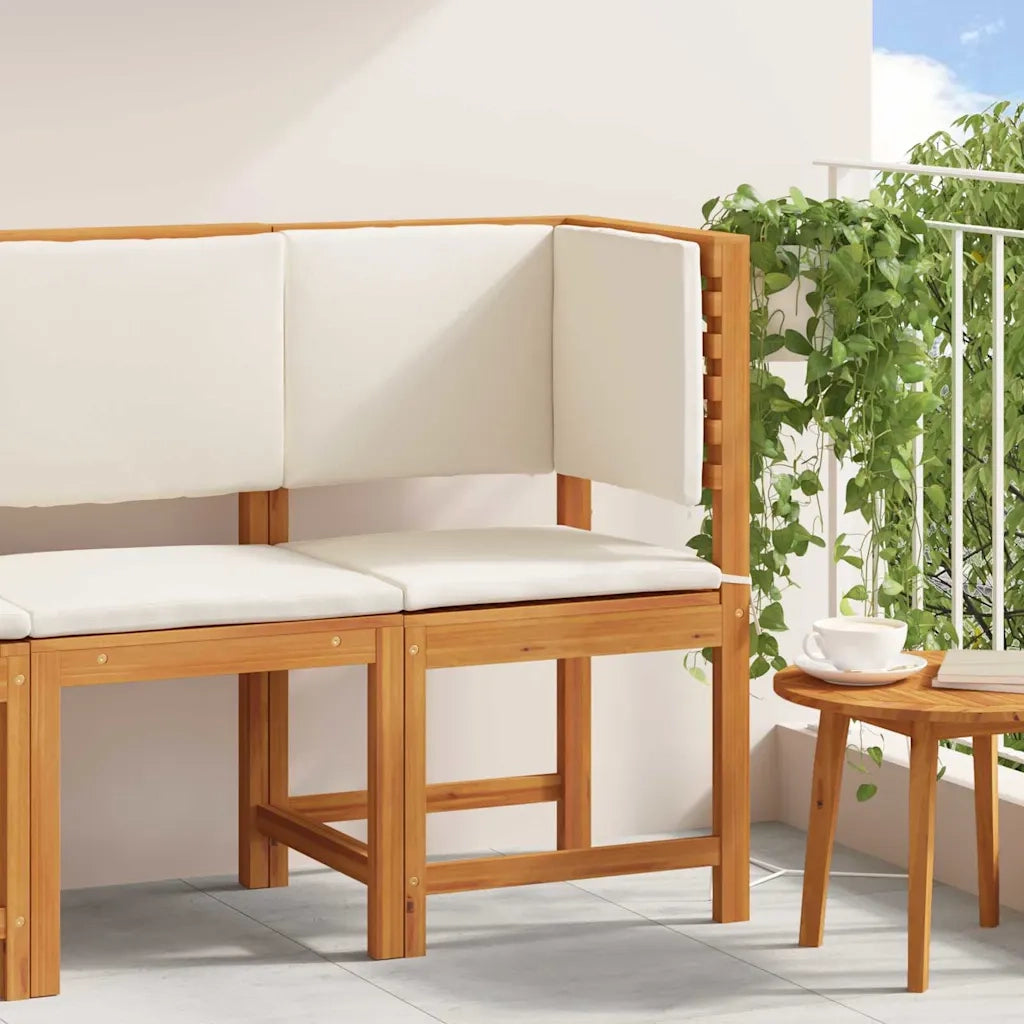 Sedia da Giardino con cuscino Marrone 50 x 50 x 91cm CFW3405070