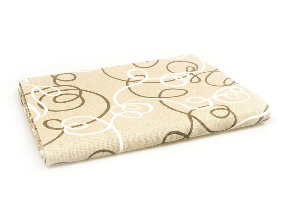 Telo Arredo Granfoulard Copritutto Cotone Made Italy Vari Disegni Arredatutto Copriletto Multiuso - 2 Piazze - Penelope Tortora