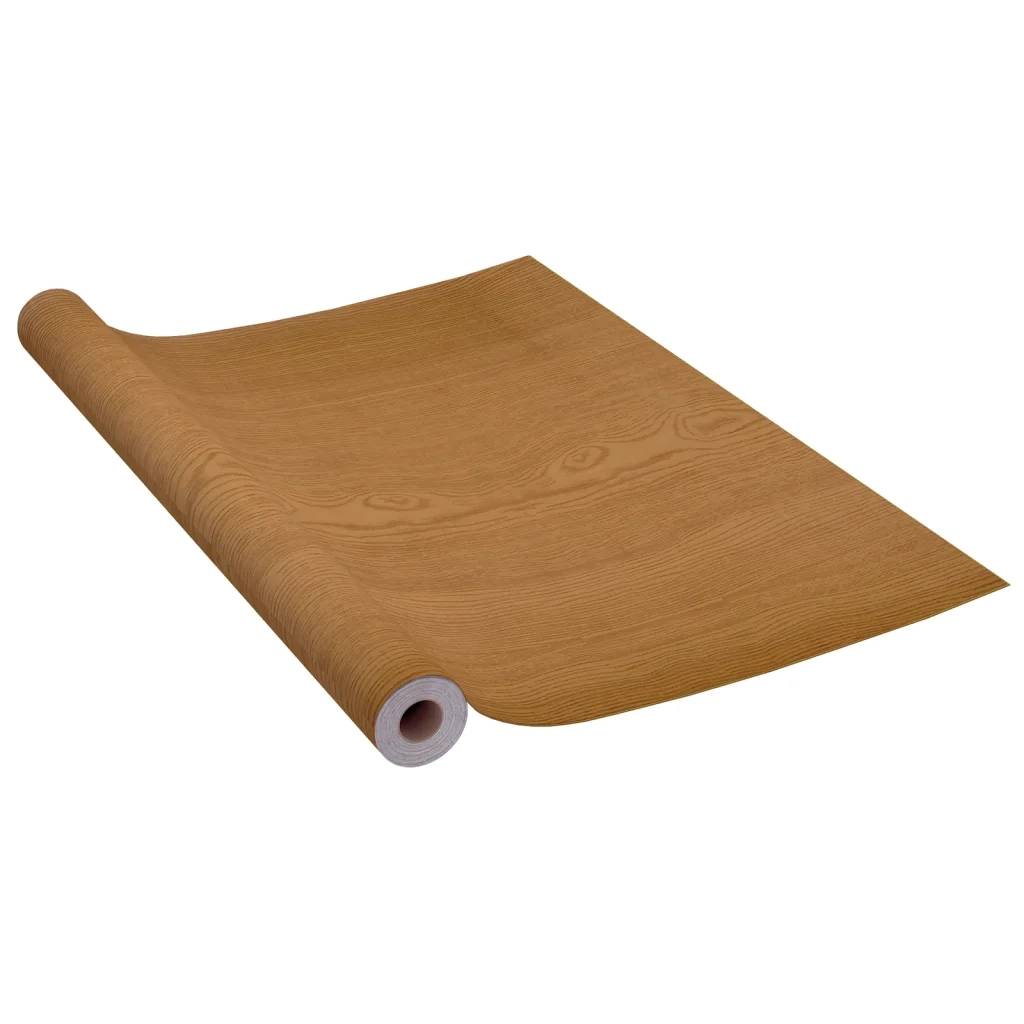 Pellicole Autoadesive per Porte 2 pz Rovere Chiaro 210x90cm PVC CFW2851226