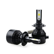 Trade Shop - Coppia Lampade B22 Per Anabbaglianti E Abbaglianti H4 Led 12v-24v 48w Auto Moto -