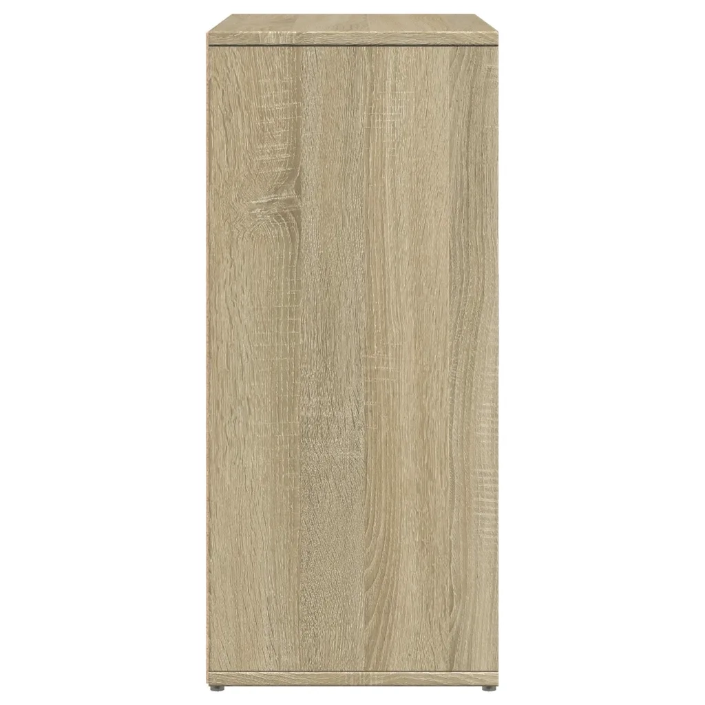 Credenza Rovere Sonoma 60x31x70 cm in Legno Multistrato