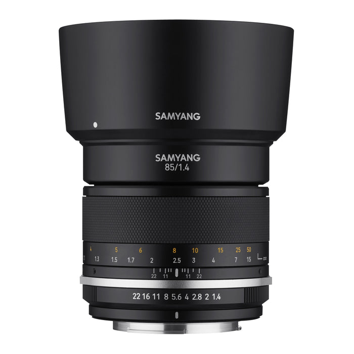 MF 85mm F1.4 MK2 MFT obiettivo per ritratti con messa a fuoco manuale e lunghezza focale fissa per attacco MFT, seconda generazione DC-GH5, DC-G91, Olympus OM-D E-M1 X