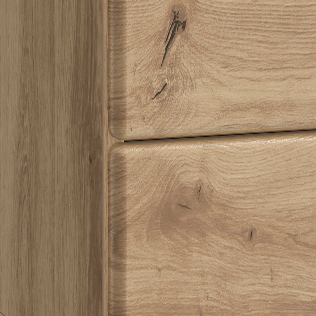 Armadio da Notte 2 pcs Rovere Artigianale 43 x 34,5 x 47,5 cm 895464