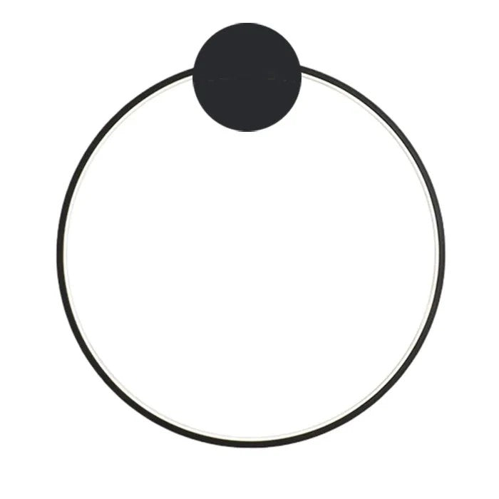 Lampada Da Parete Led App1383-cw Black 30cm