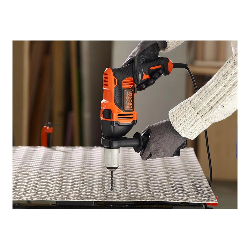 Trapano a Percussione Black Decker BEH850K Qs 850 w