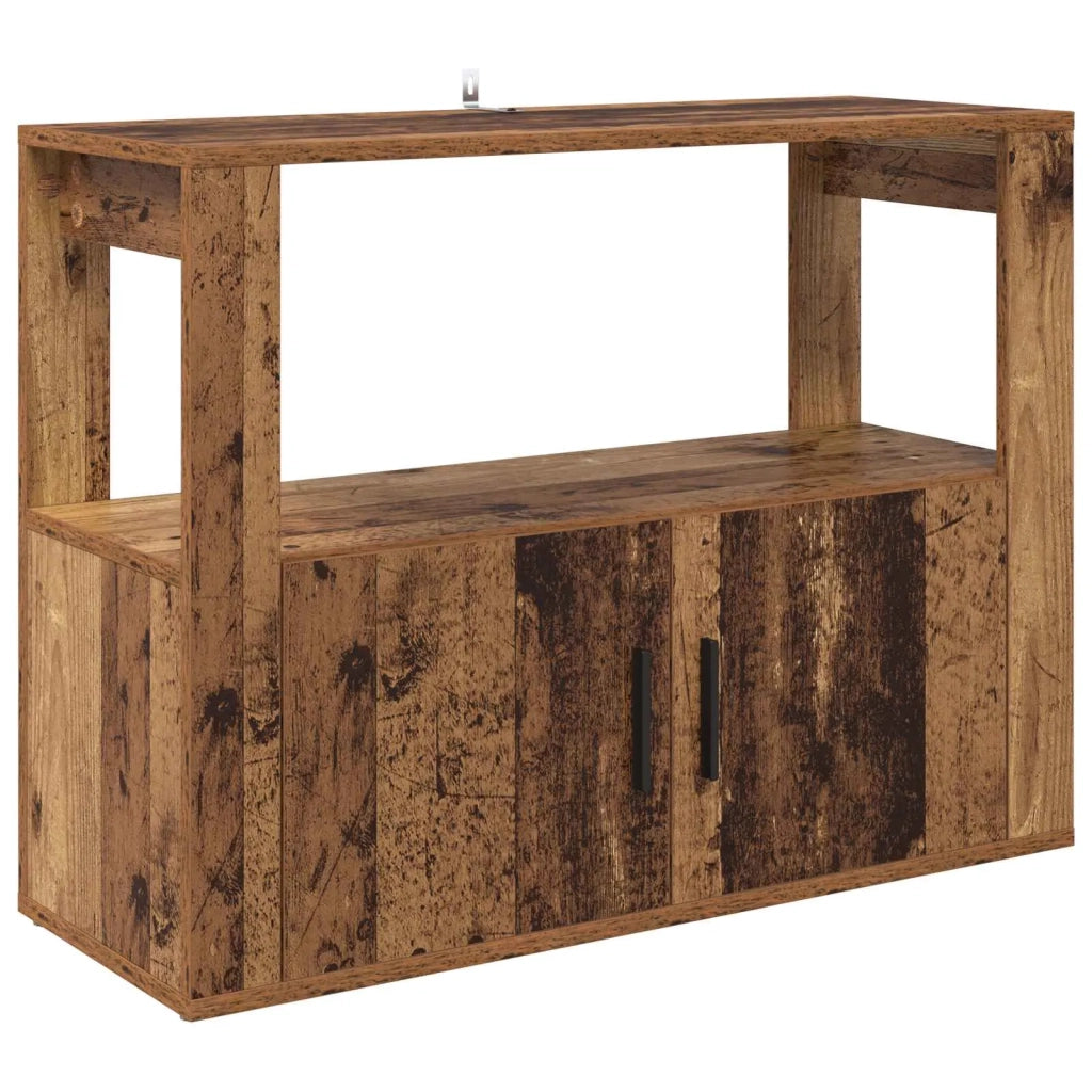 Credenza | Madia | Buffet da pranzo | Armadio da pranzo Legno vecchio 80 x 30 x 60 cm Legno multistrato