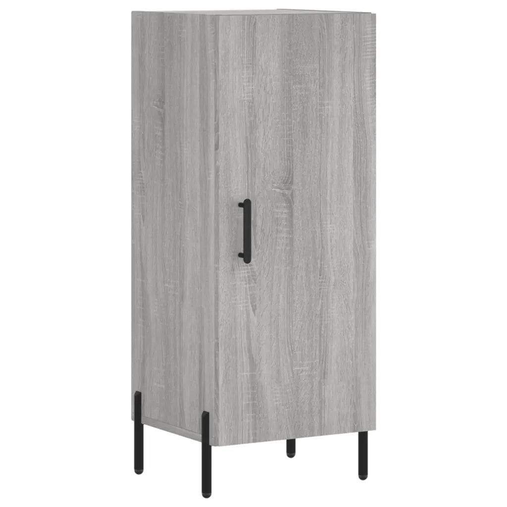 Credenza Grigio Sonoma 34,5x34x180 cm in Legno Multistrato 3199183