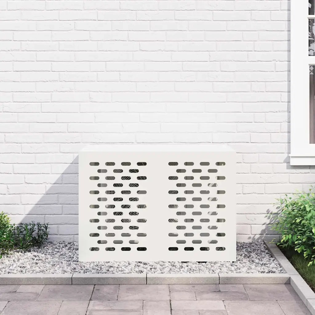 Copertura per condizionatore d'aria Bianco 100 x 50 x 70 cm