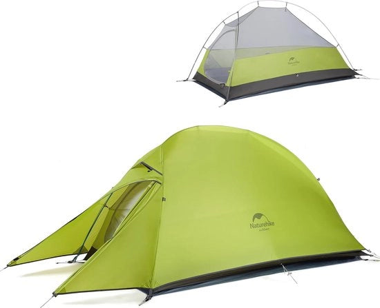 Tenda da Campeggio Leggera per 1 Persona - Ideale per Campeggiare e Escursioni