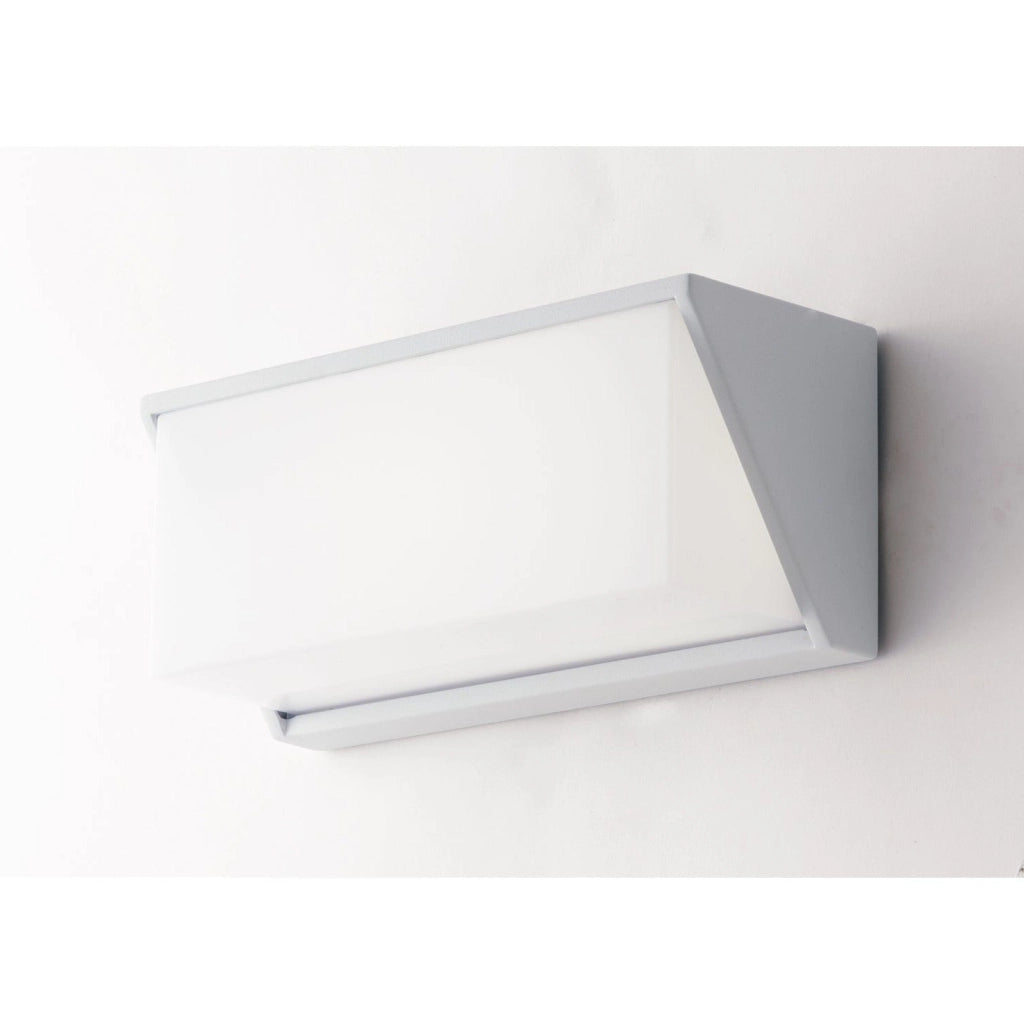 APPLIQUE BIEMISSIONE LED LUXON BIANCA 12W 1550LM CCT 3000K / 4000K IP54 25X9,5X11CM