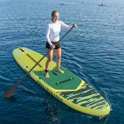 SUP Board con Seggiolino 2-in-1 POSEIDON 366 x 81 x 15 cm Verde 42039133