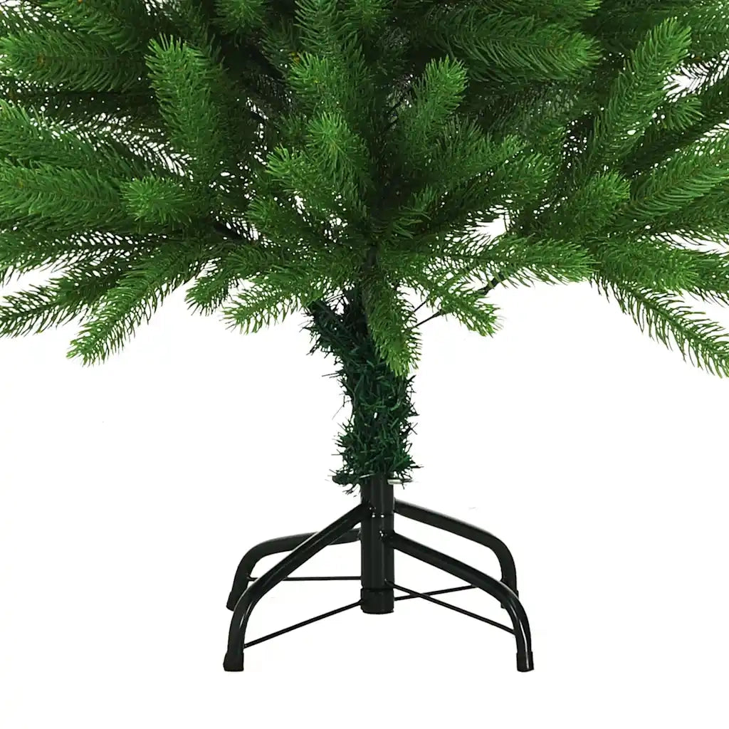 Set Albero di Natale Artificiale con LED e Palline Verde 120 cm  cod mxl 67965