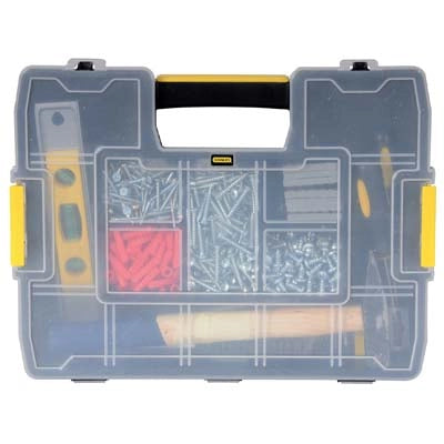 ORGANIZER PORTAMINUTERIA SORT MASTER JR STANLEY  SCOMPARTI REGOLABILI MM 370X292 H.MM 67 197483