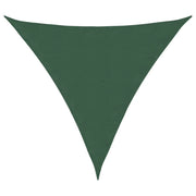 Parasole a vela | Telo Ombra | Vela da ombra Oxford Triangolare 3,6x3,6x3,6 m Verde Scuro