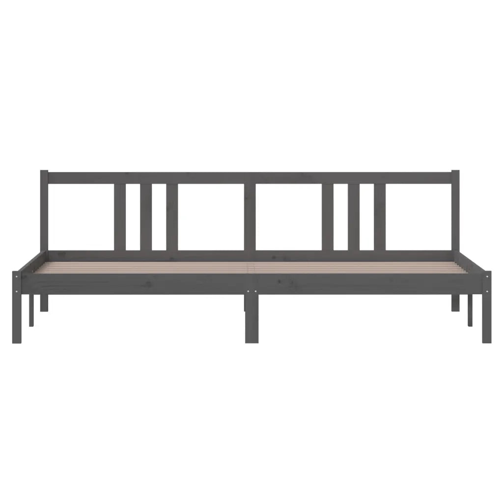 Giroletto Grigio in Legno Massello 200x200 cm 814906