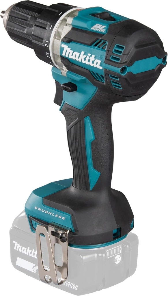 Makita DDF484Z Taladro atornillador 18V, 450 W, Nero/Blu, 1/2_pollice