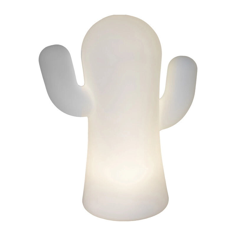 LAMPADA DA TAVOLO PANCHITO BATT RICARIC BIANCO