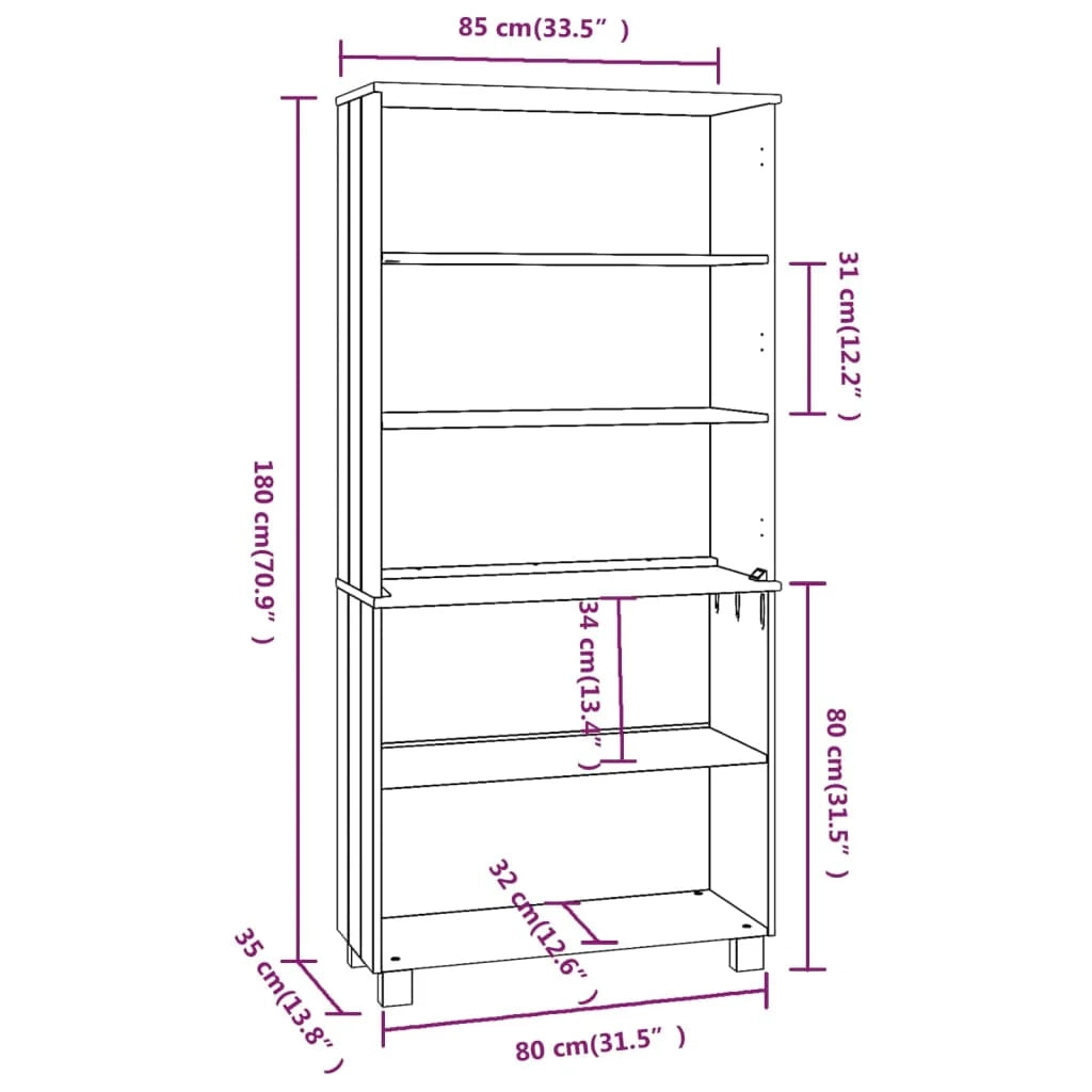 Buffet credenza cassettiera armadio mobile contenitore organizer cucina soggiorno salotto legno massello di pino grigio chiaro 02_0032141