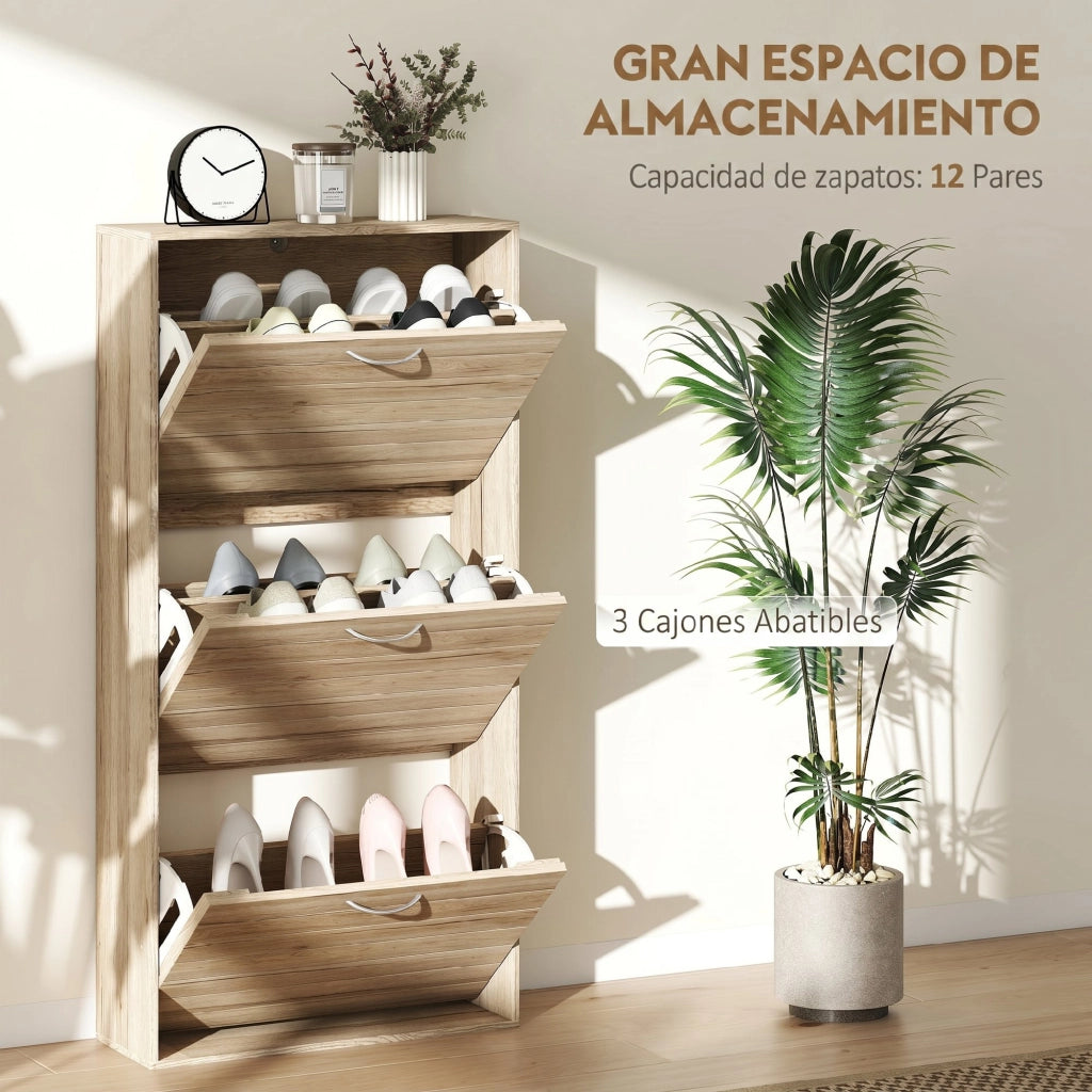 Scarpiera con 3 Ante ¨C Zephmum ¨C Robe 80x30x100