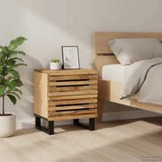 Comodino 40x34x46 cm in Legno Massello di Mango 377426