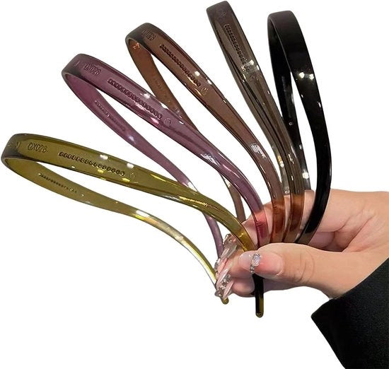 Benda capelli con disegno a zig zag comodo per donne, uomini, bambini e adulti - multicolore
