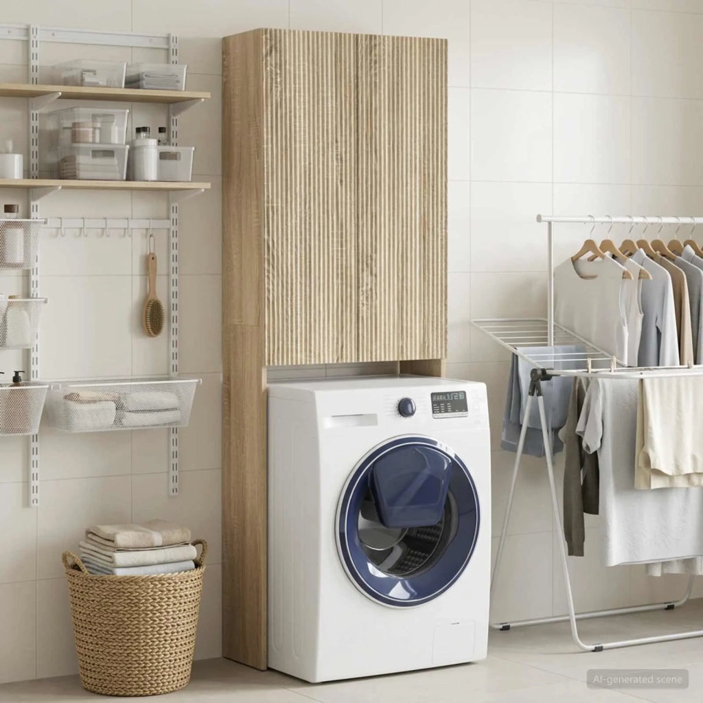 Mobile Bagno ARNHEM Rovere Sonoma 66 x 25,5 x 190 cm 896697