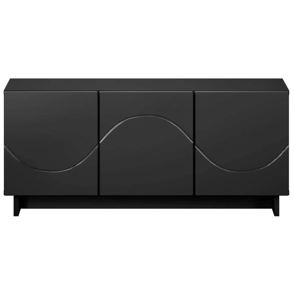 Supporto TV 90 x 34.5 x 40 cm Nero Legno ingegnerizzato 8011568