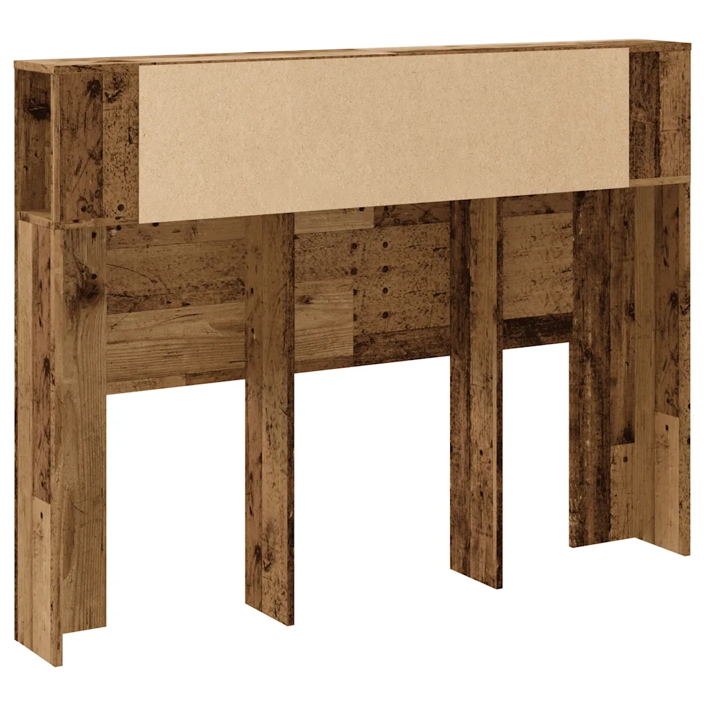 Testiera | Testata Contenitore Legno Antico 140x18,5x102,5 cm Truciolato