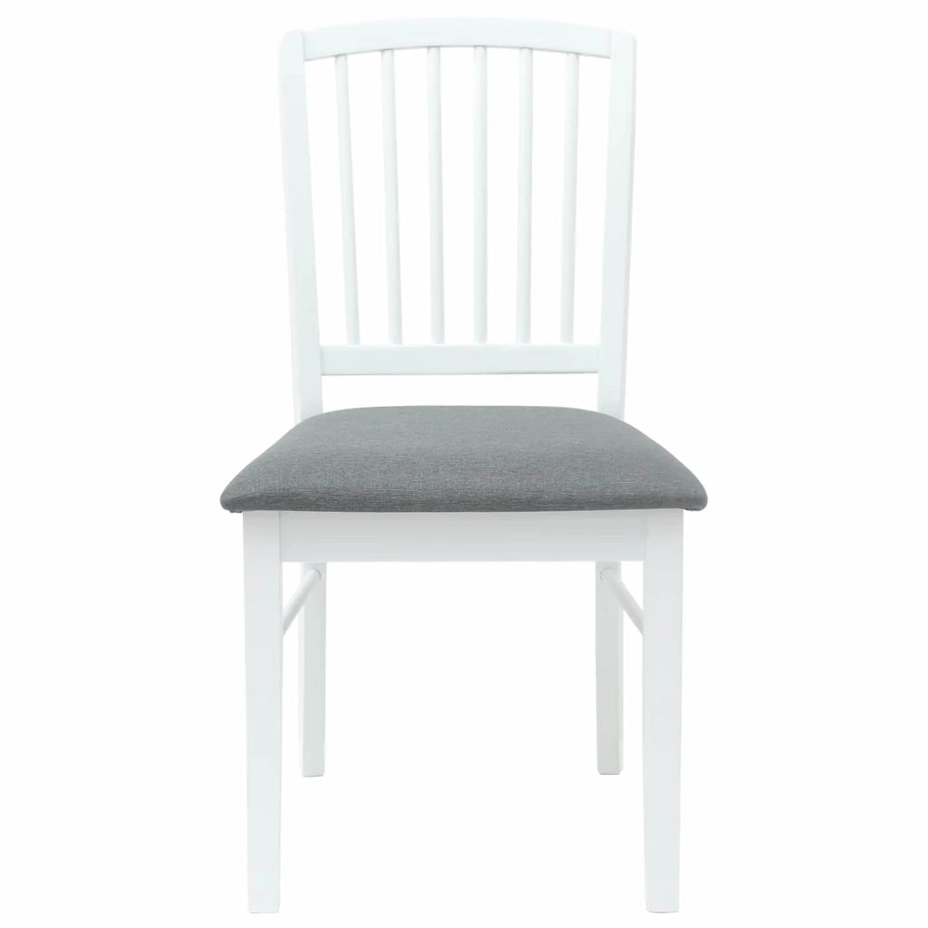 Sedie da pranzo 2 pcs Bianco 50 x 52,5 x 91 cm