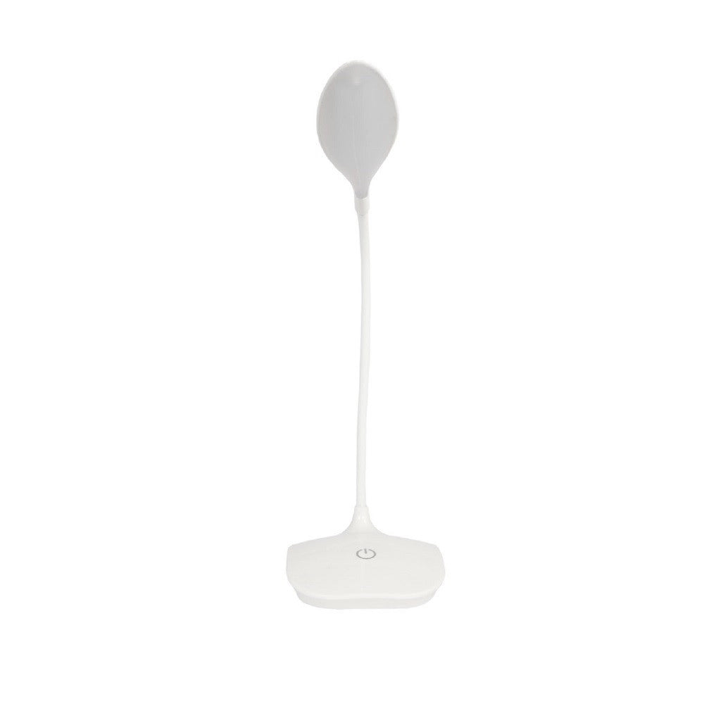 Trade Shop - Lampada Da Tavolo Led Usb Ricaricabile Dimmerabile Touch Design Moderno Dt-2102 -
