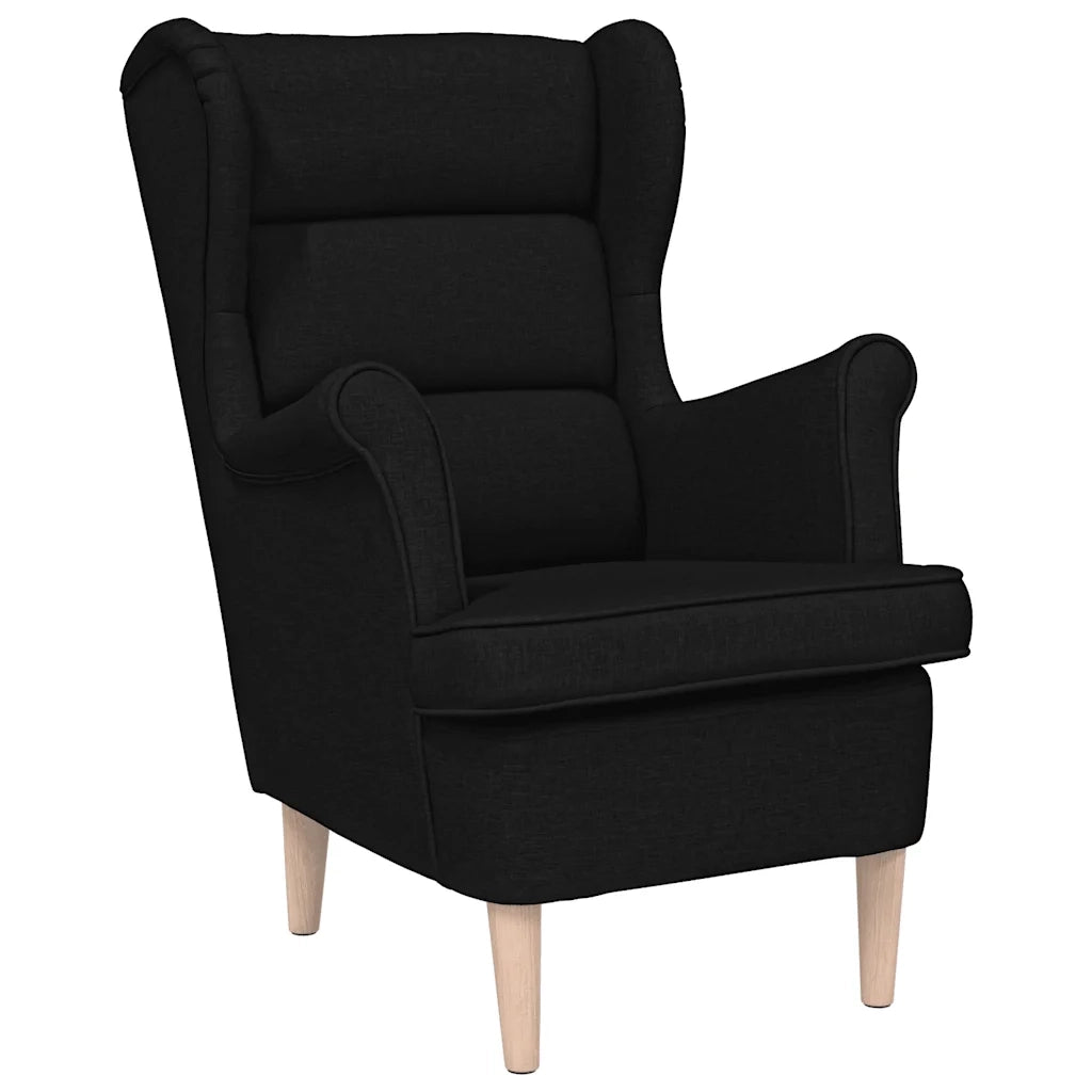 Divano Sedia-Poltrona Nera 74x84x100 cm in Tessuto
