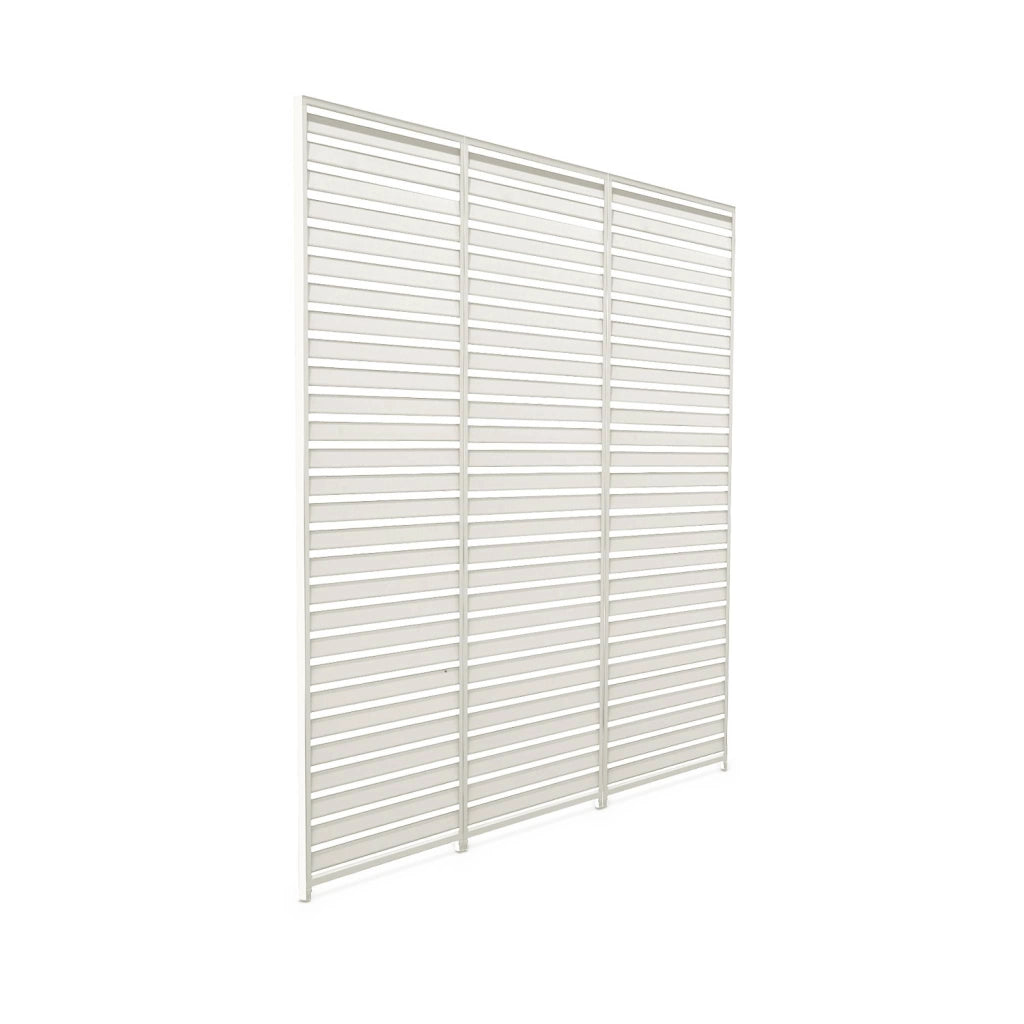 Set di 3 persiane 1m per pergola bioclimatica, beige
