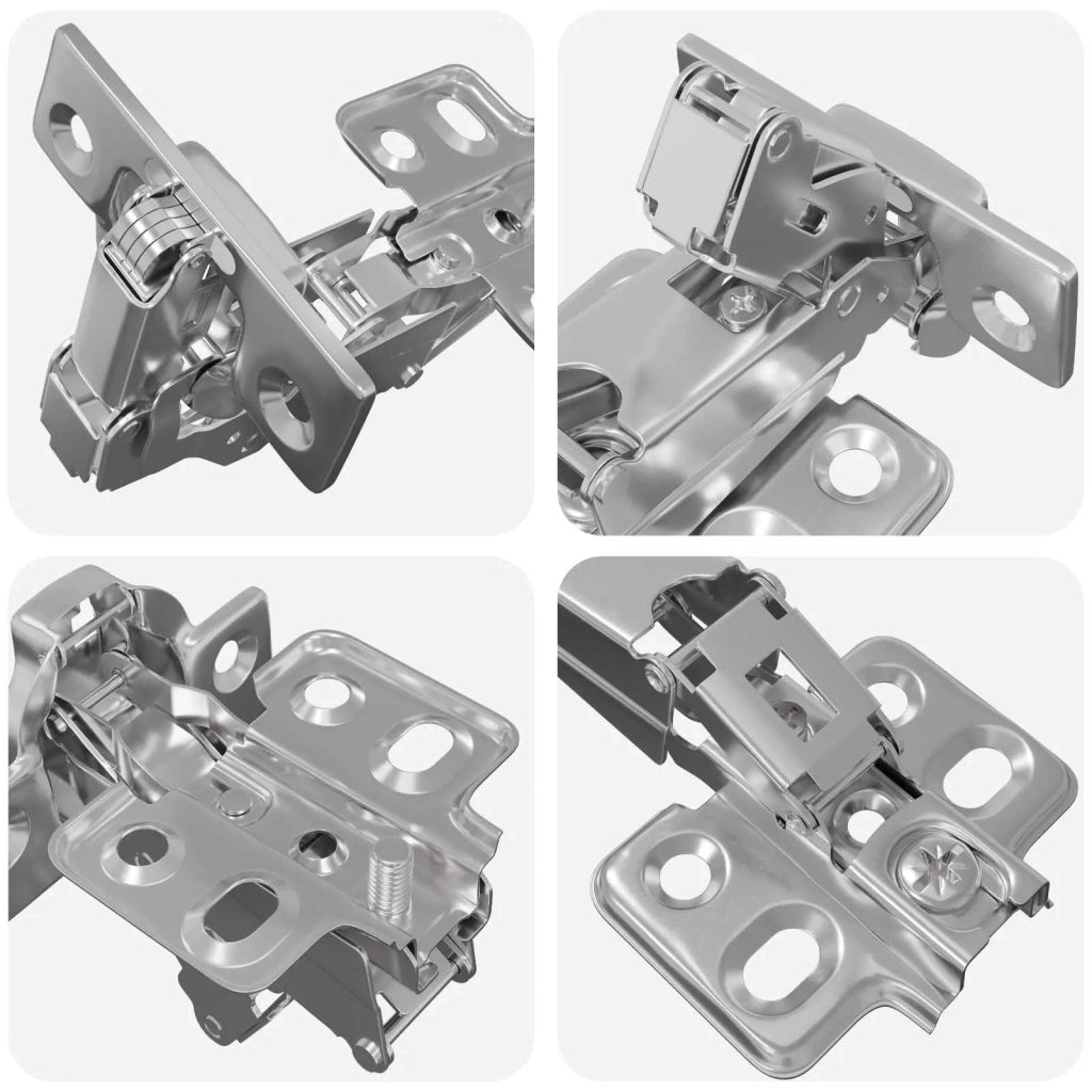 Cerniera 2 pz Nichel 139 x 64,1 x 10 mm Ferro CFW5916369
