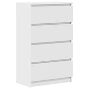 Credenza | Madia | Buffet da pranzo | Armadio da pranzo Bianca 60x35x98,5 cm in Legno Multistrato