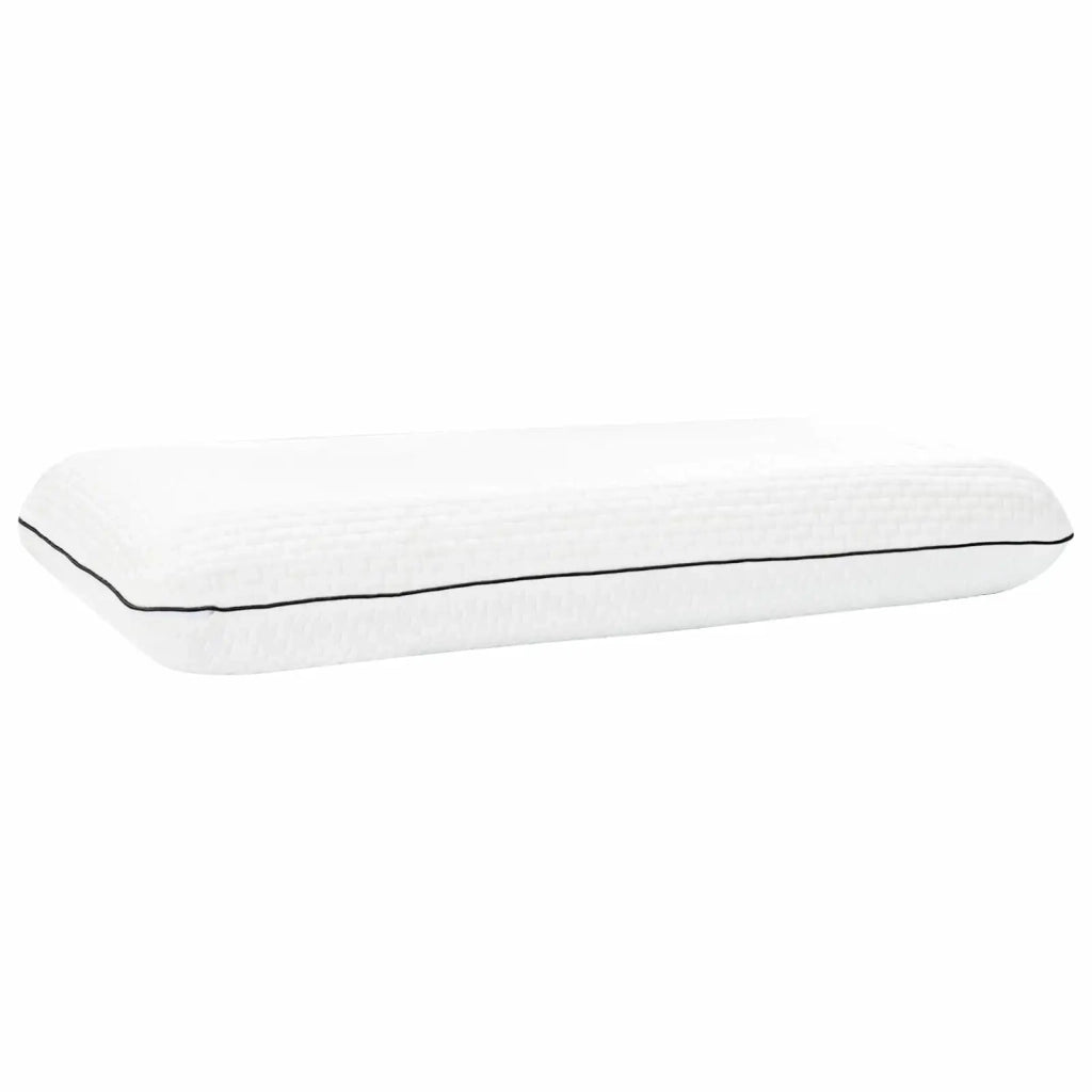 Cuscino da Letto Tinta unita Bianco 70 x 35 x 10 cm Schiuma Gel CFW3207048